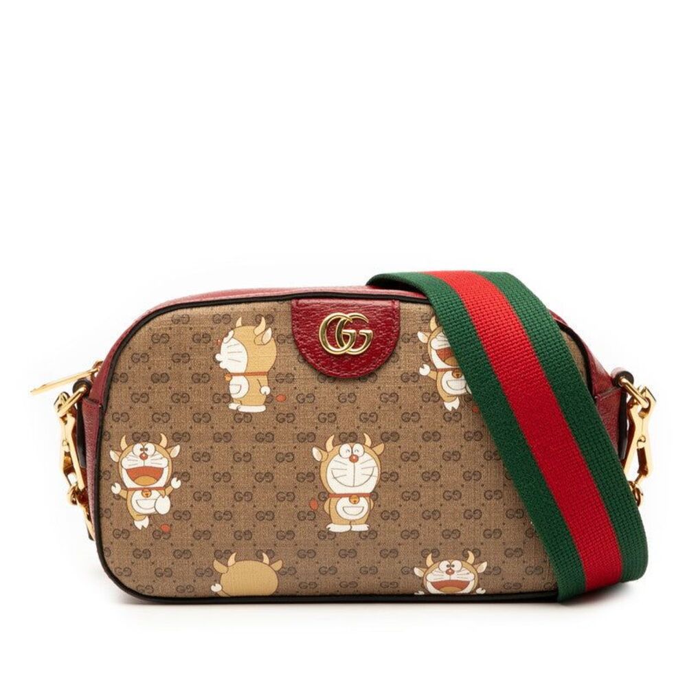 Gucci Mini GG Supreme Chain Shoulder Bag